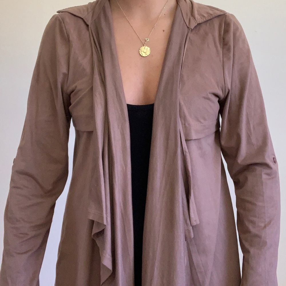 Tan duster never worn